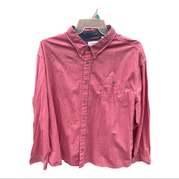 Weatherproof Shirts Weatherproof Vintage Mens Pink Button Up Shirt Xxl Poshmark